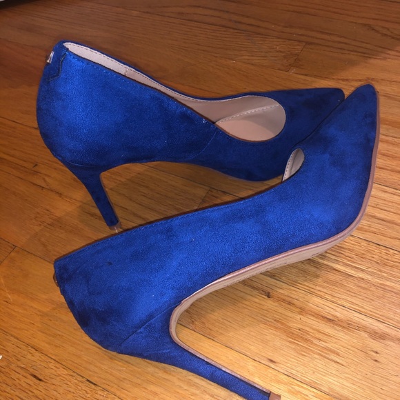 Blue pumps - Picture 5 of 7